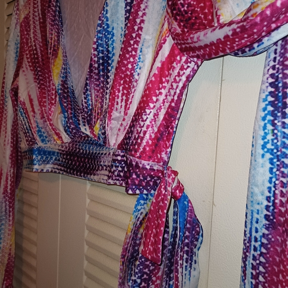 Nwot 2pc DAWN PANER Tie Dye Skirt Set (M) - Picture 4 of 6